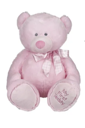 25" PINK MY FIRST TEDDY
