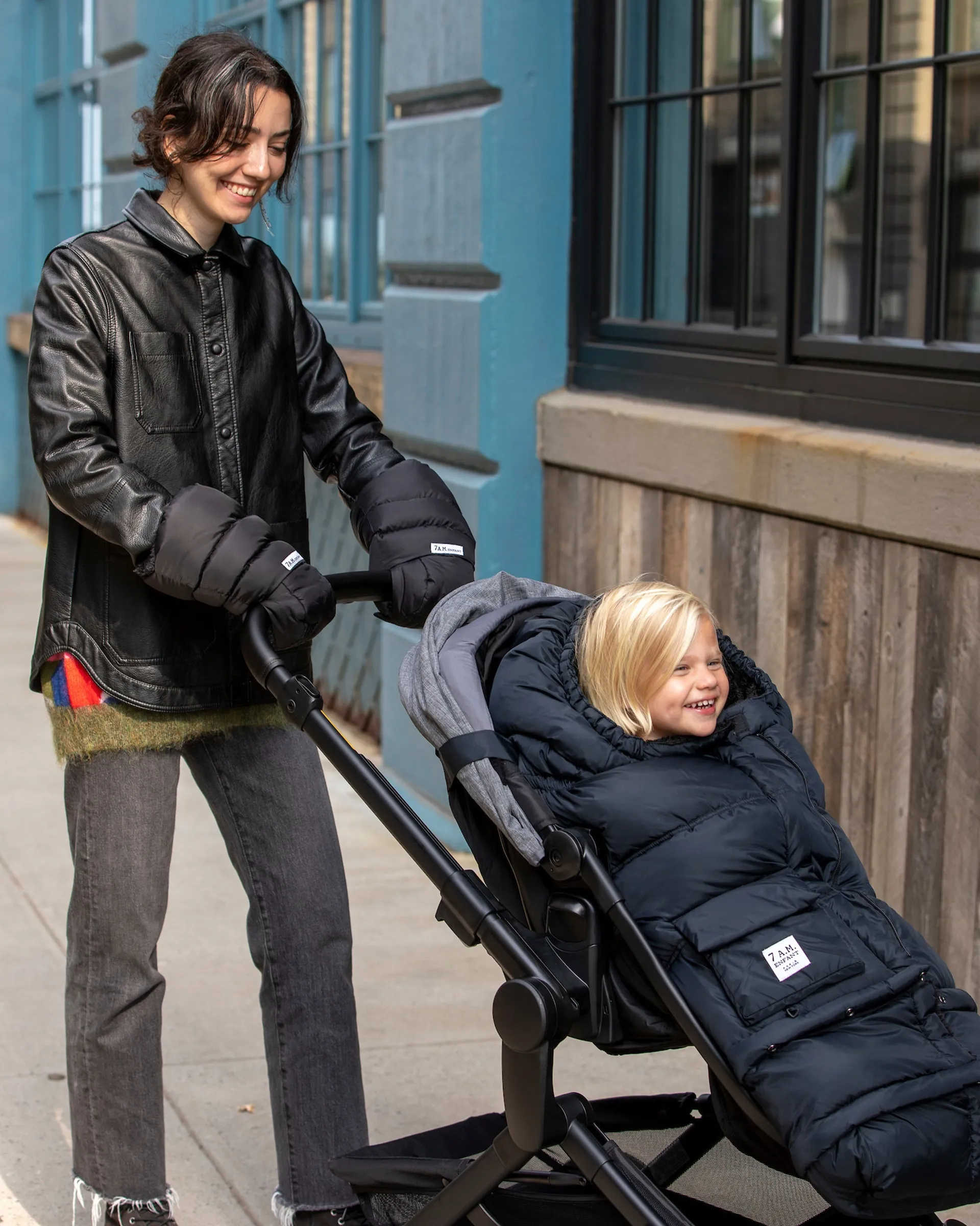 7 A.M. Enfant Blanket 212 Evolution - Black Plush