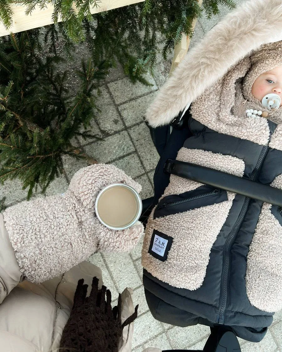 7 A.M. Enfant Blanket 212 Evolution - Teddy Applique