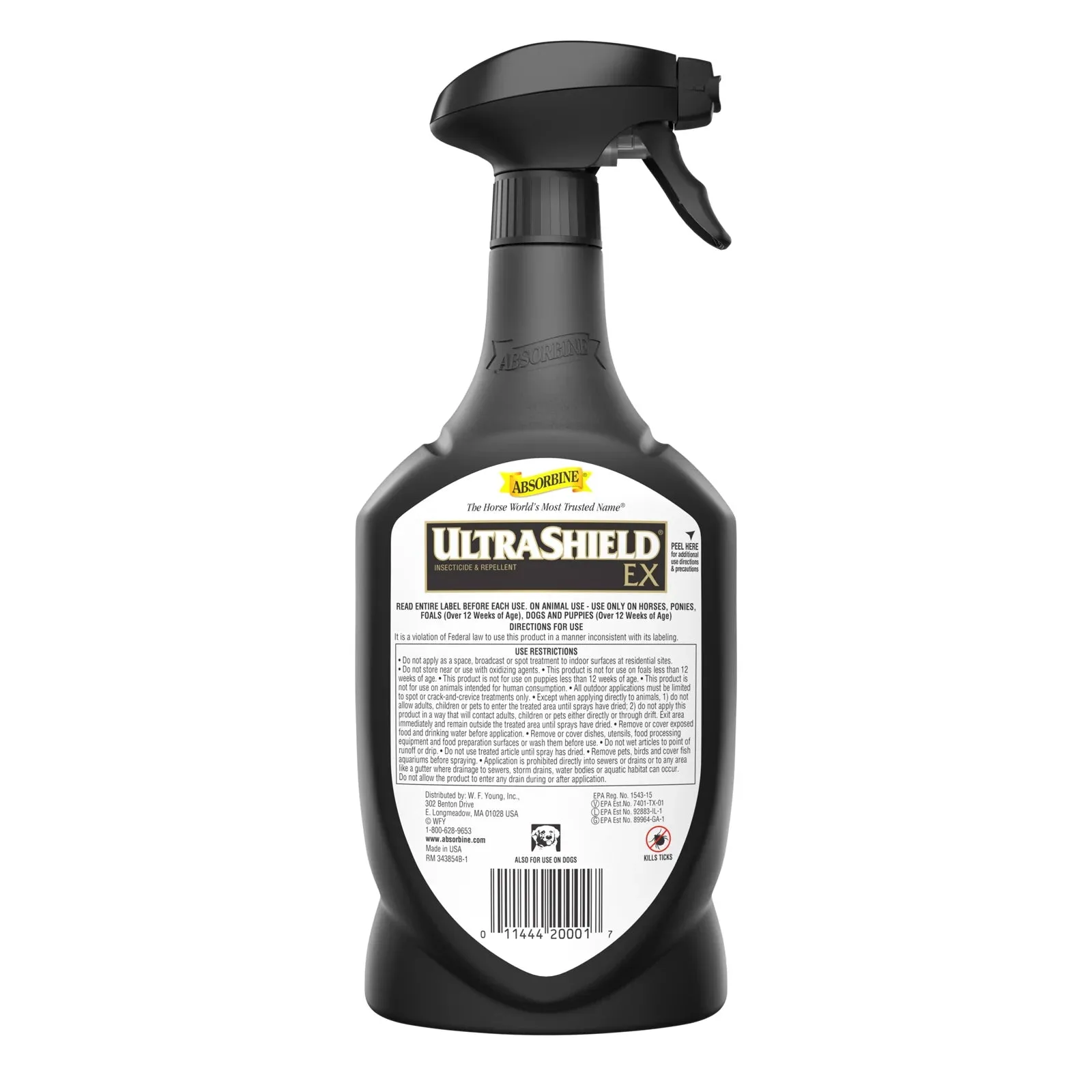 Absorbine UltraShield® EX Insecticide & Repellent - 32oz.