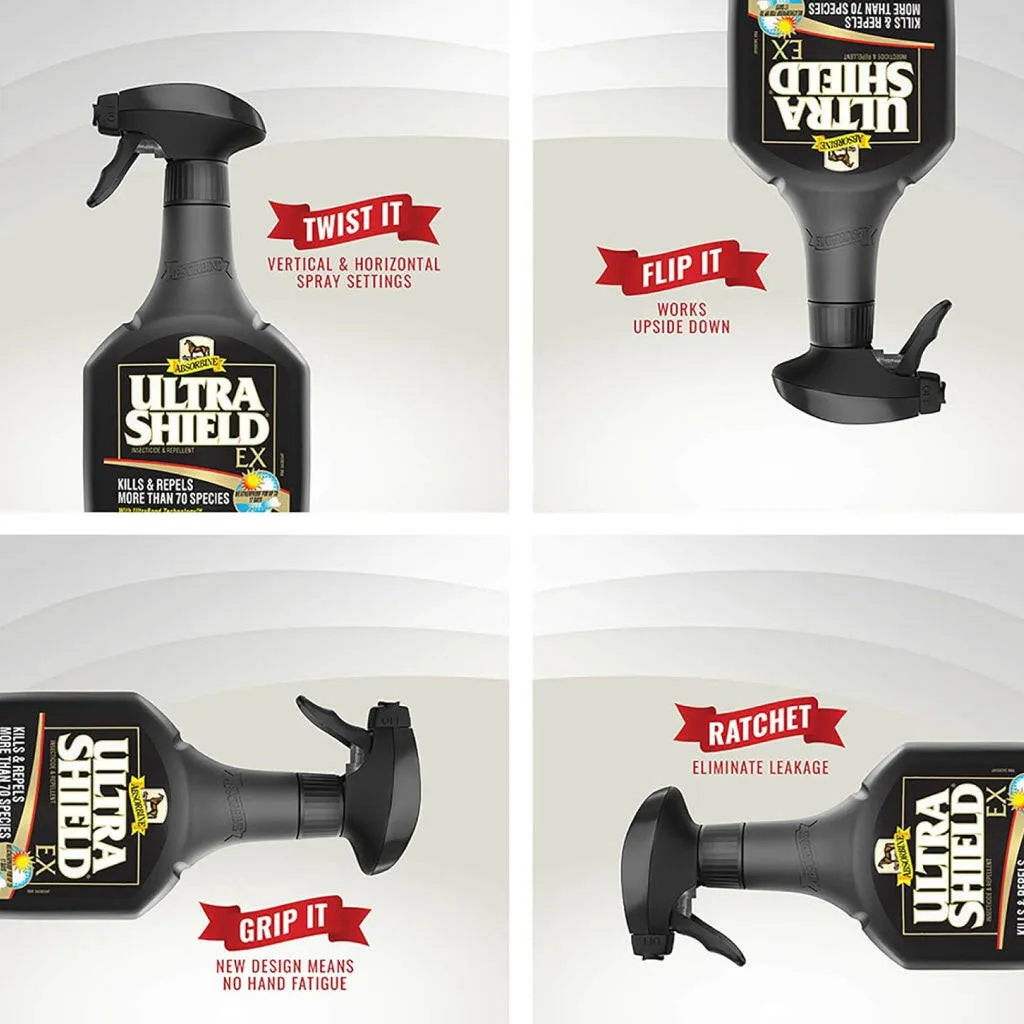 Absorbine Ultrashield EX Insecticide & Repellent Spray for Horses & Dogs