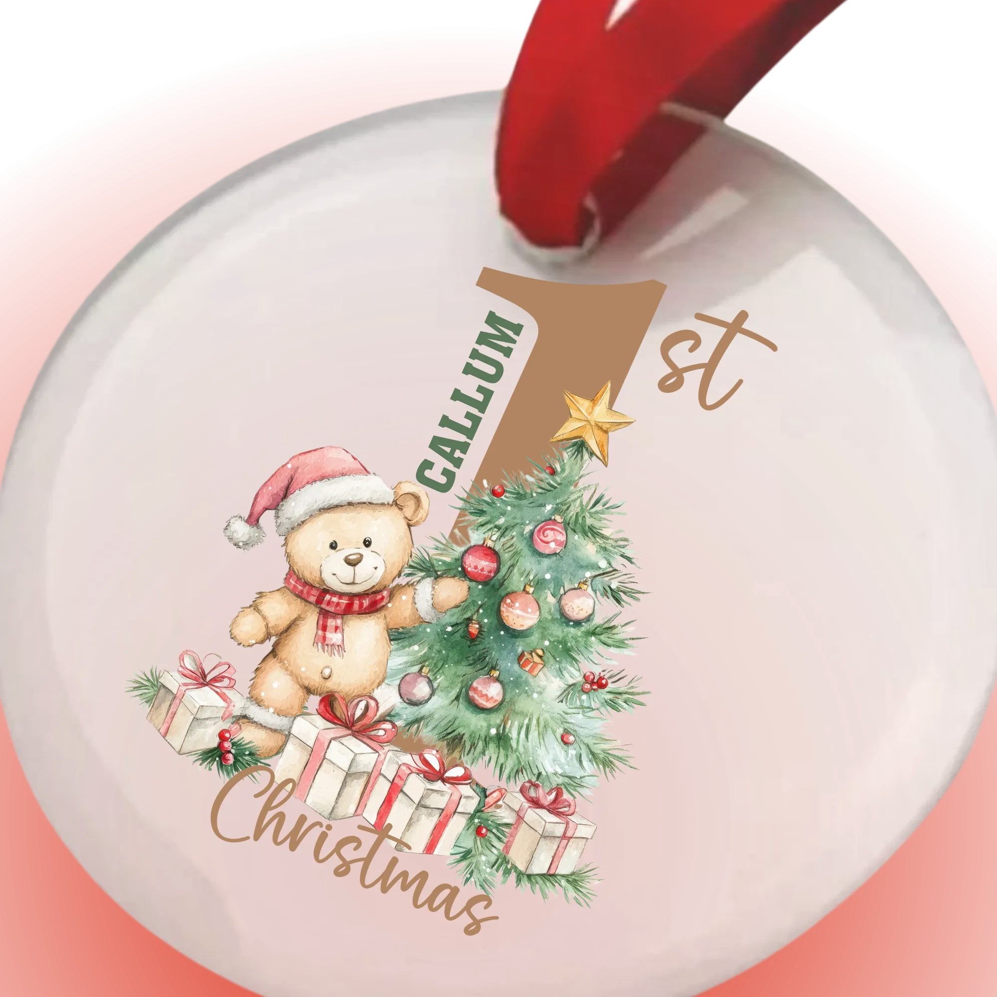 Baby's 1st Christmas Ornament