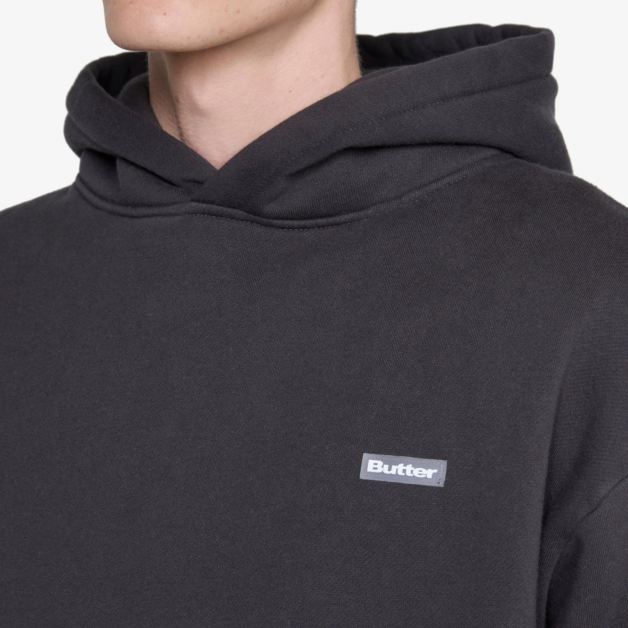 Basic Pullover Hood Black