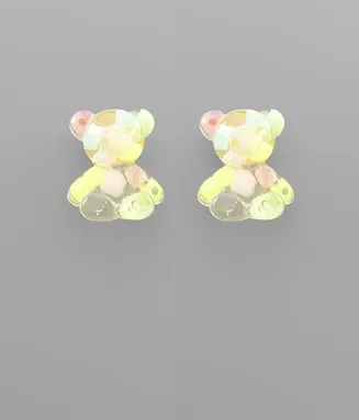 Beary Cute Studs