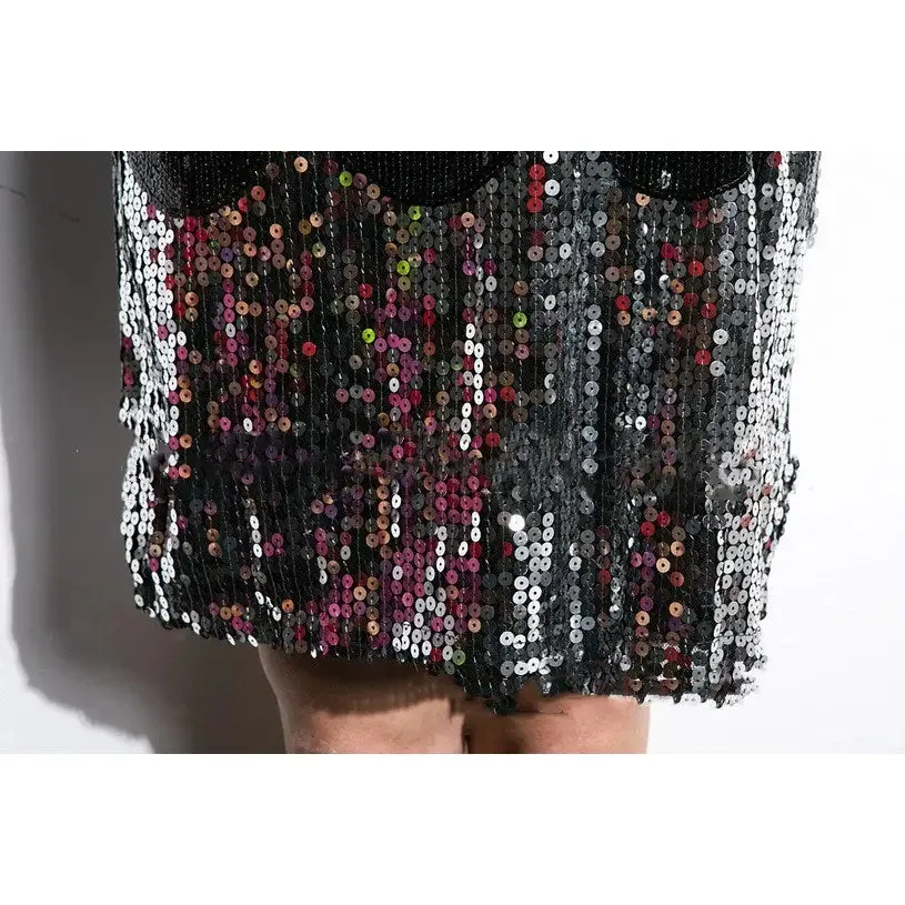 Bon Jour Sequin Mid-length Dress