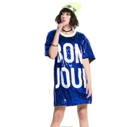 Bon Jour Sequin Mid-length Dress