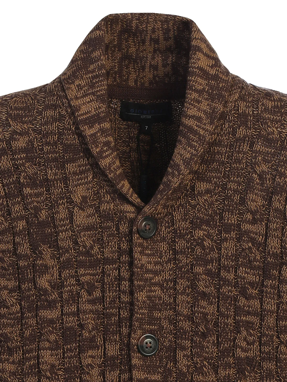 Boy's Shawl Collar Cardigan Sweater
