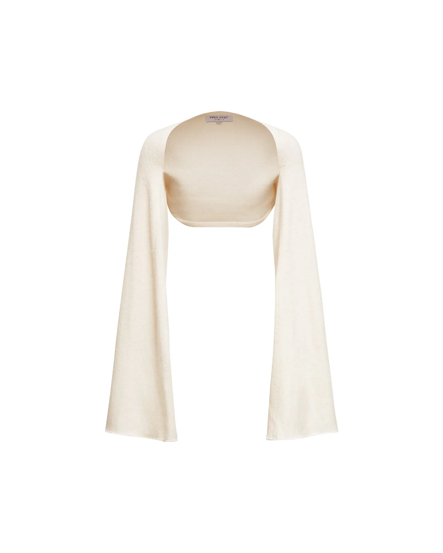 BRASKA BELL SLEEVE DRESS / SHRUG SNOW