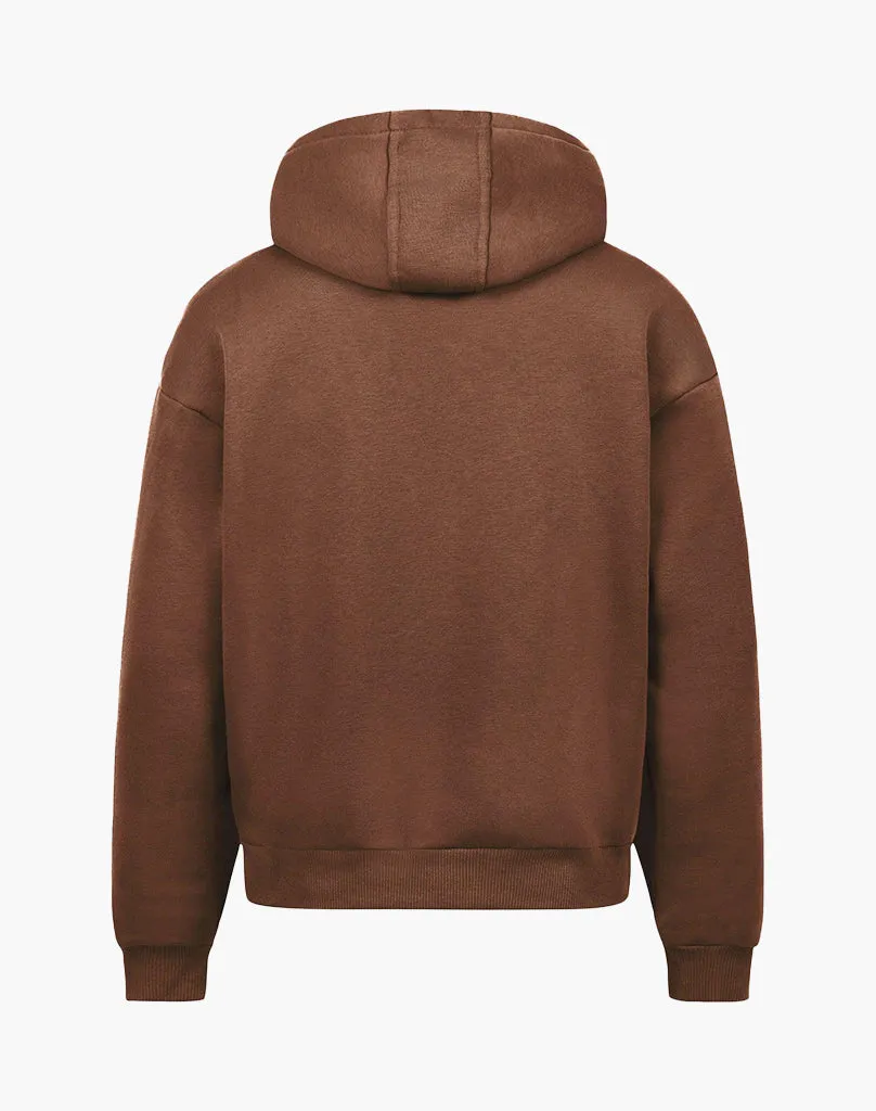 CHICAGO HOODIE (COFFEE BROWN)