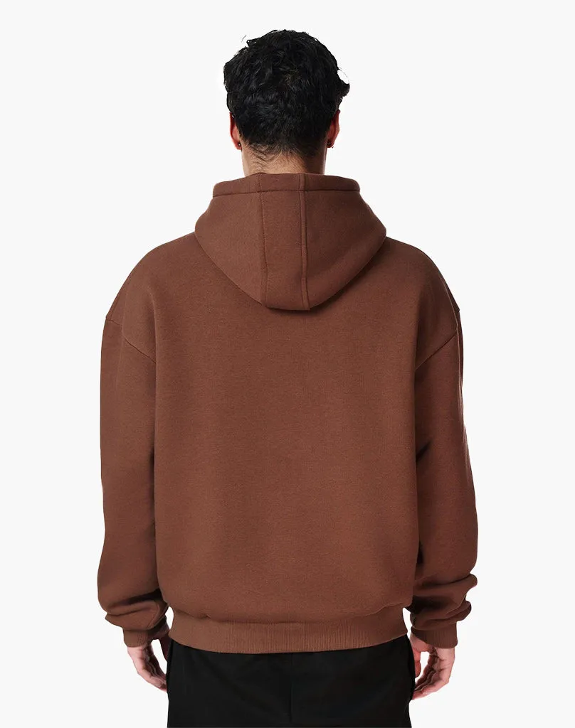 CHICAGO HOODIE (COFFEE BROWN)