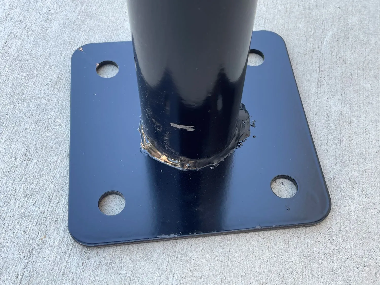 Commercial Post and Ring Bike Rack - Surface Mount (2 Bike Capacity)