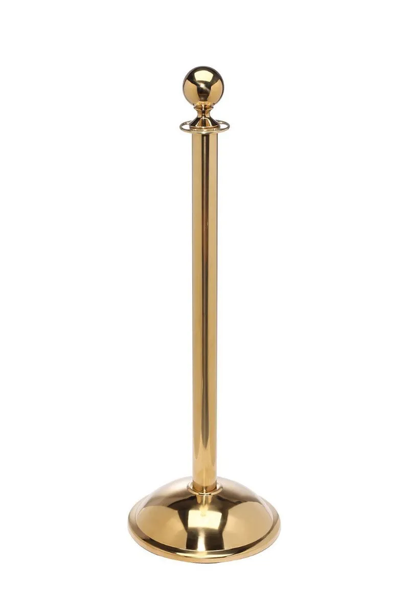 Crowd Control Barrier Stanchions Elegance Ball Top Dome Base