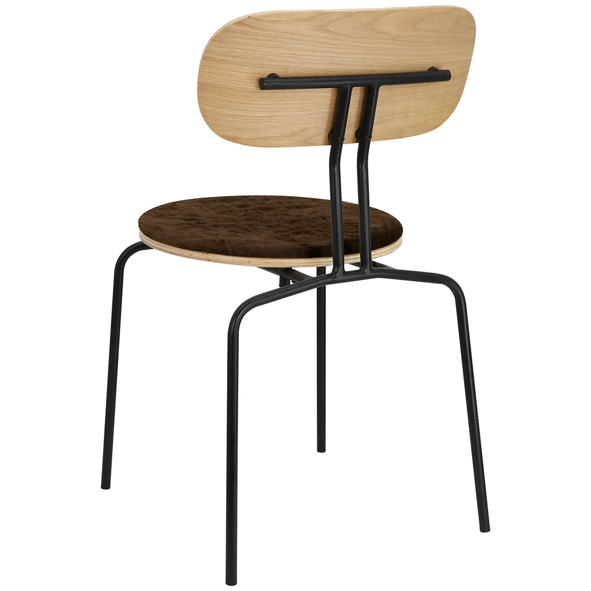 Curious Chair with Teddy Cushion