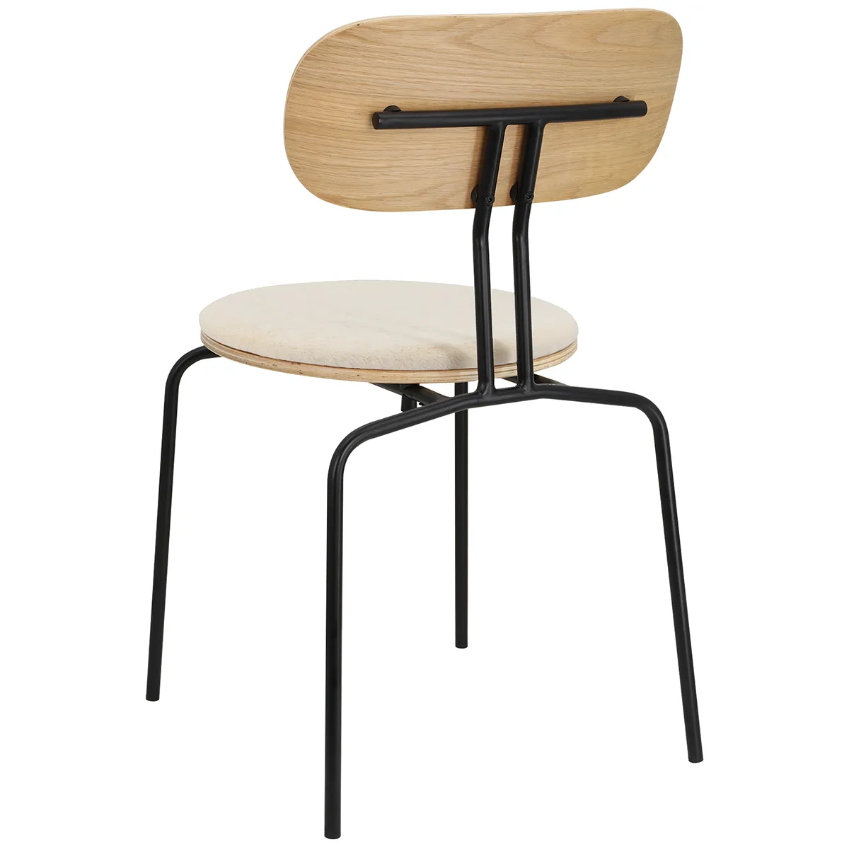 Curious Chair with Teddy Cushion