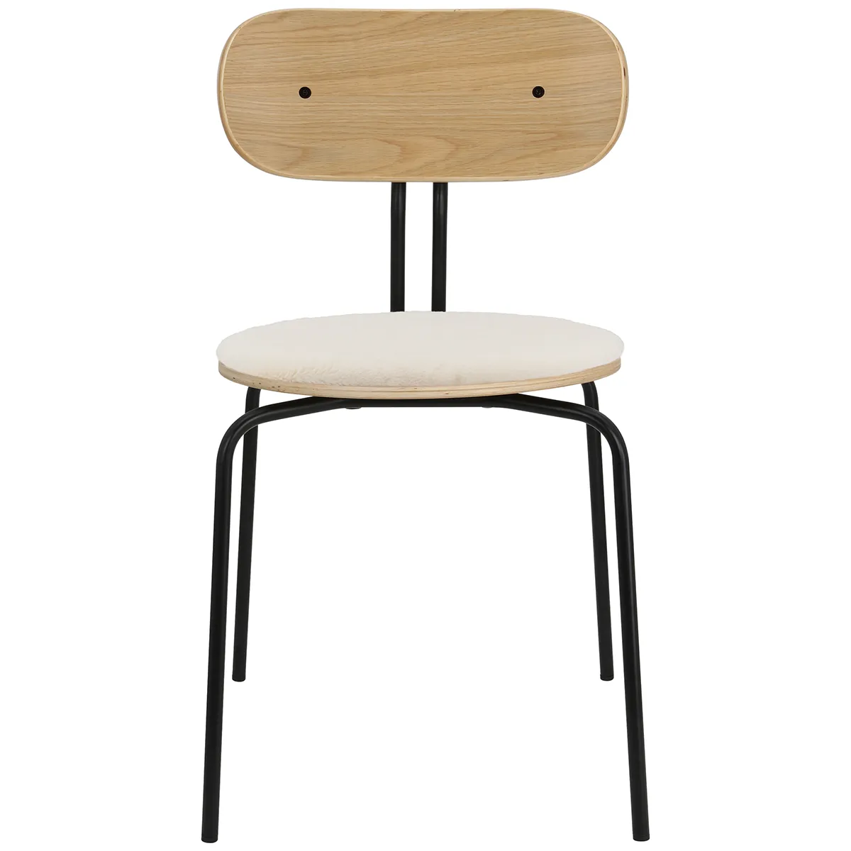 Curious Chair with Teddy Cushion