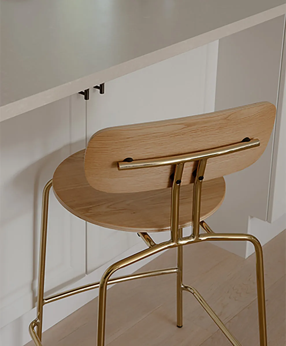 Curious Counter Stool with Teddy Cushion