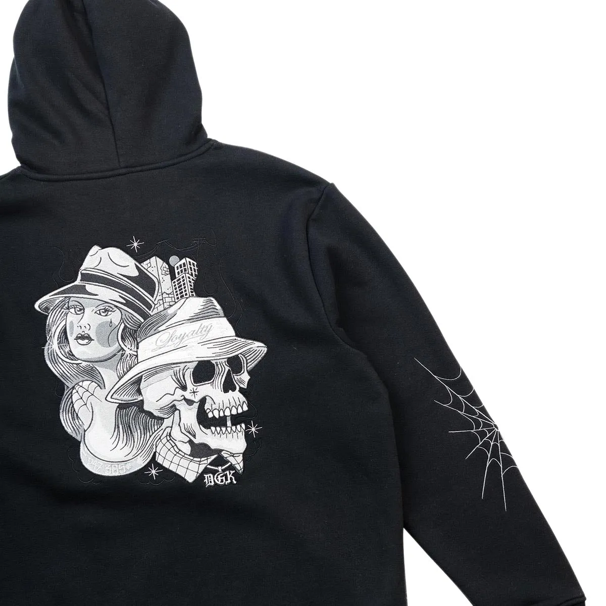 DGK Soreno Fleece Hoodie - Black