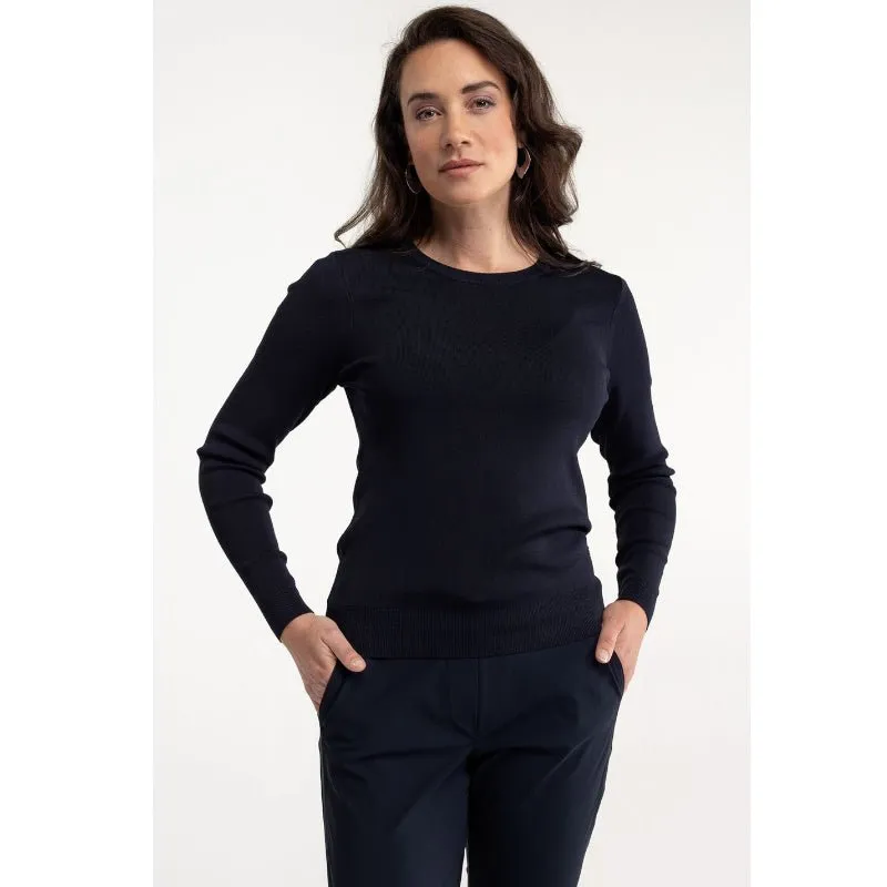 Donkerblauwe pullover Lana
