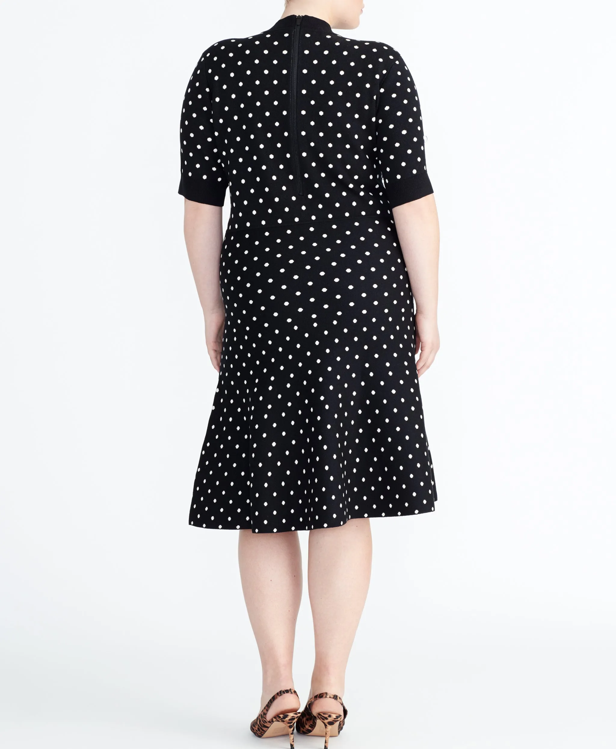 Dot Knit Dress