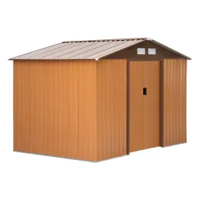 Durable 9x6 ft Metal Garden Shed