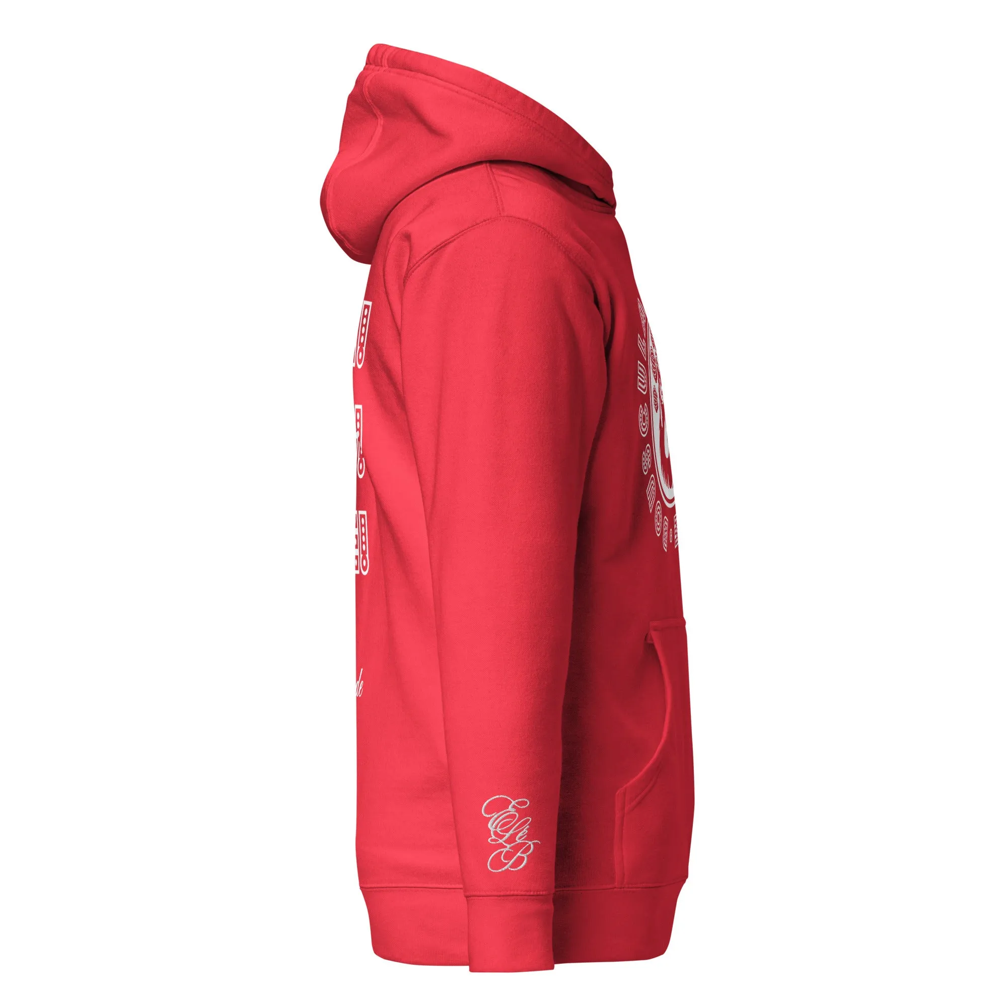 EARLE LE BYRDE "BOUSHULADE" Pull-Over Fleece Hoodie