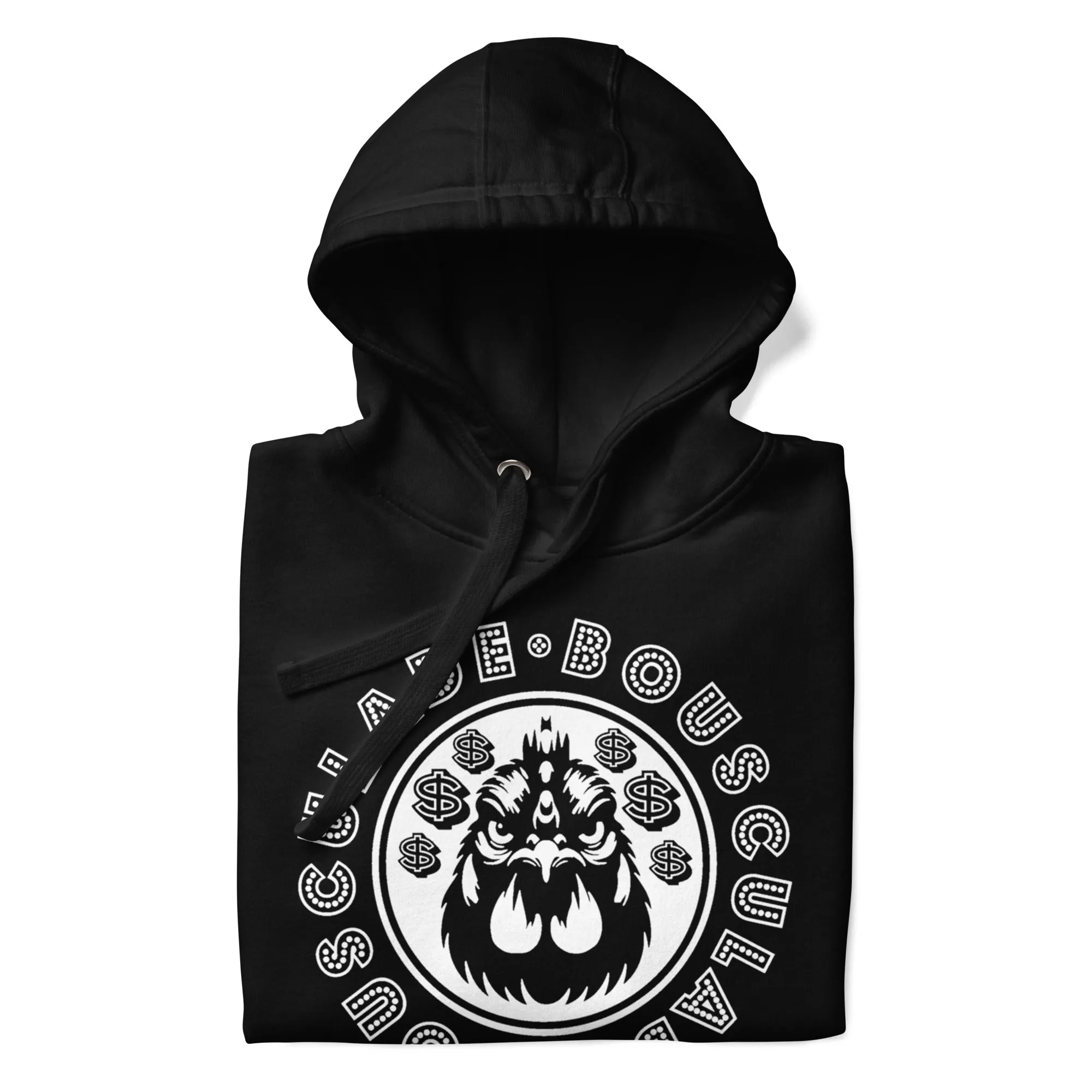 EARLE LE BYRDE "BOUSHULADE" Pull-Over Fleece Hoodie