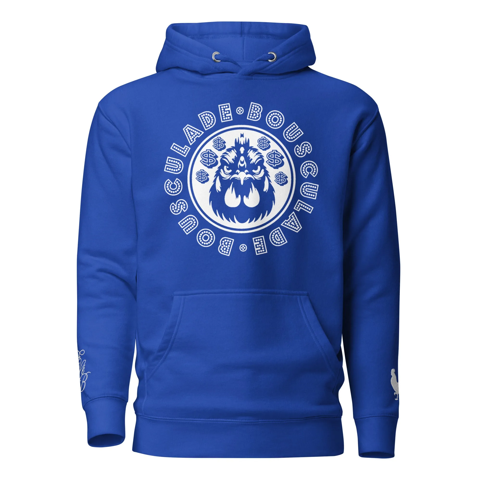 EARLE LE BYRDE "BOUSHULADE" Pull-Over Fleece Hoodie