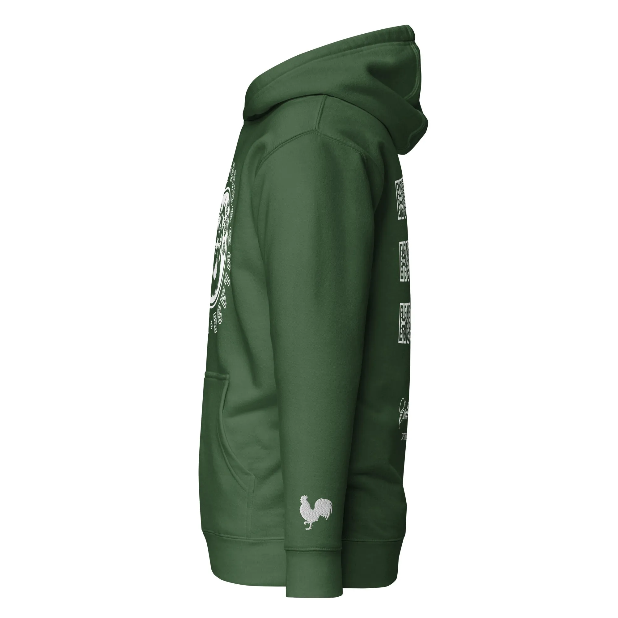 EARLE LE BYRDE "BOUSHULADE" Pull-Over Fleece Hoodie