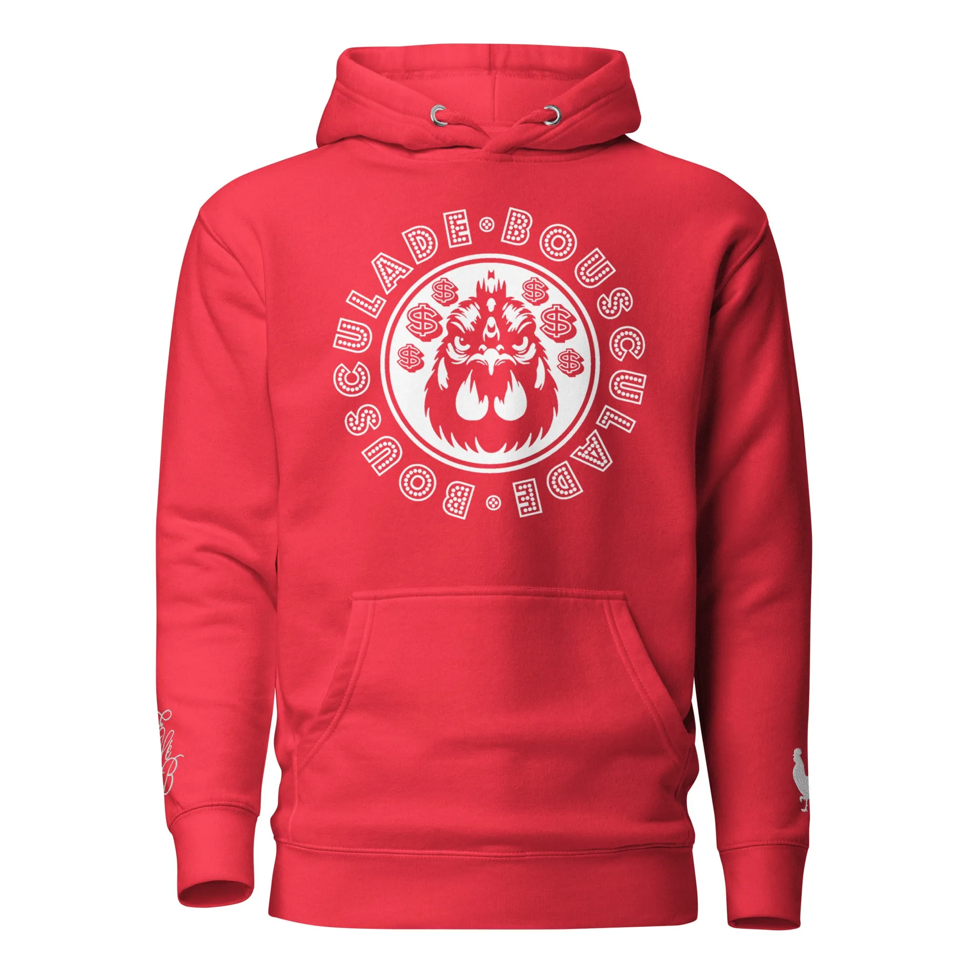 EARLE LE BYRDE "BOUSHULADE" Pull-Over Fleece Hoodie