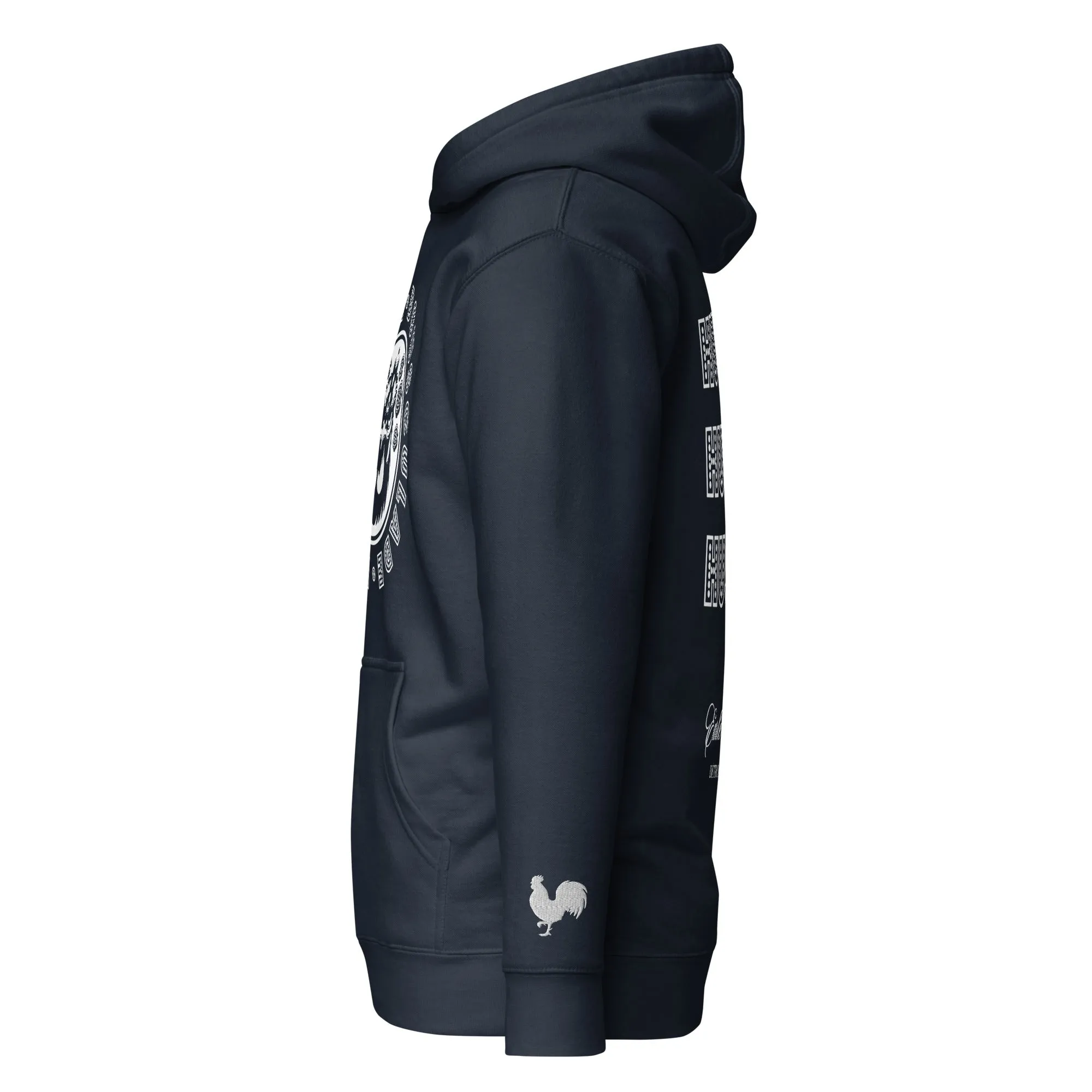 EARLE LE BYRDE "BOUSHULADE" Pull-Over Fleece Hoodie