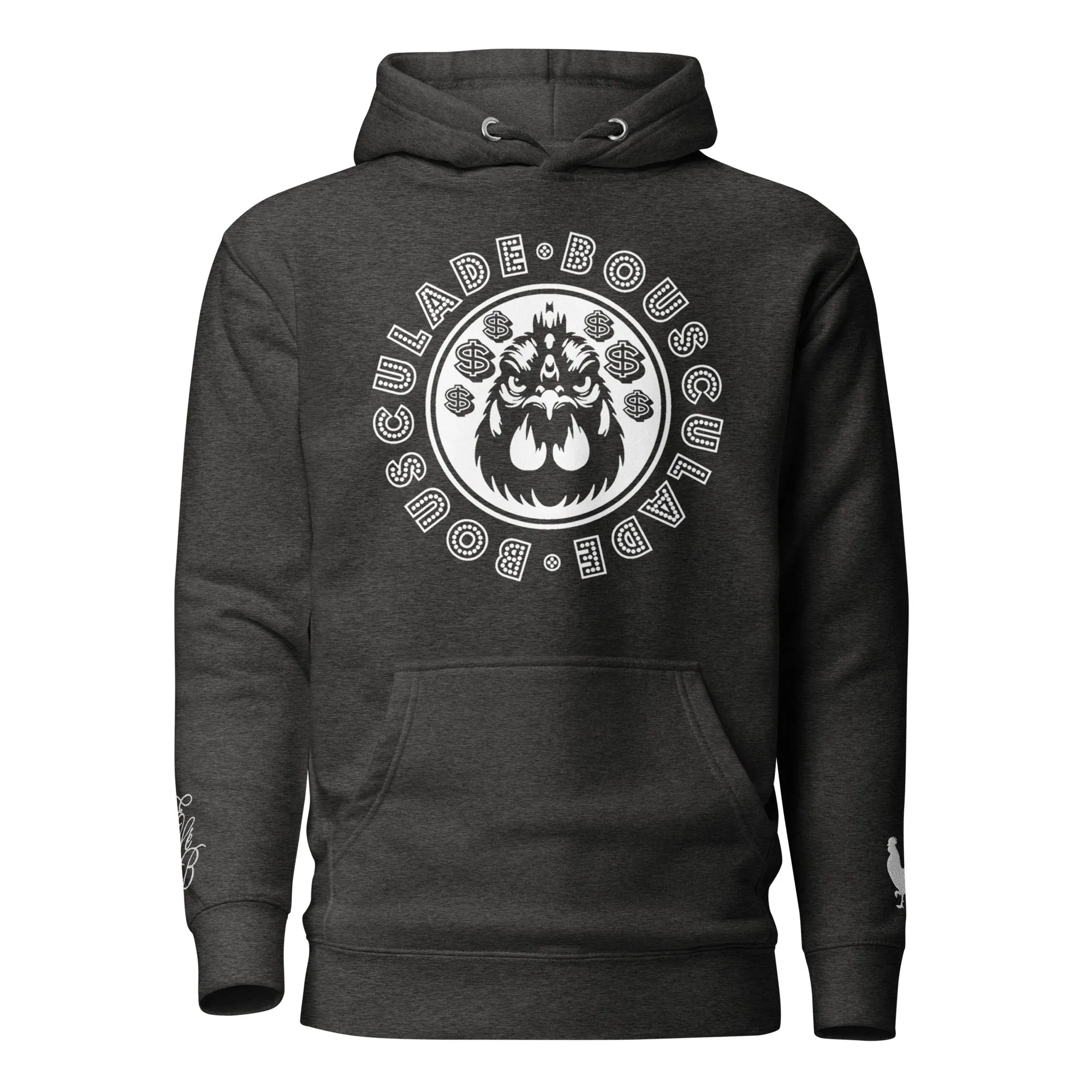 EARLE LE BYRDE "BOUSHULADE" Pull-Over Fleece Hoodie