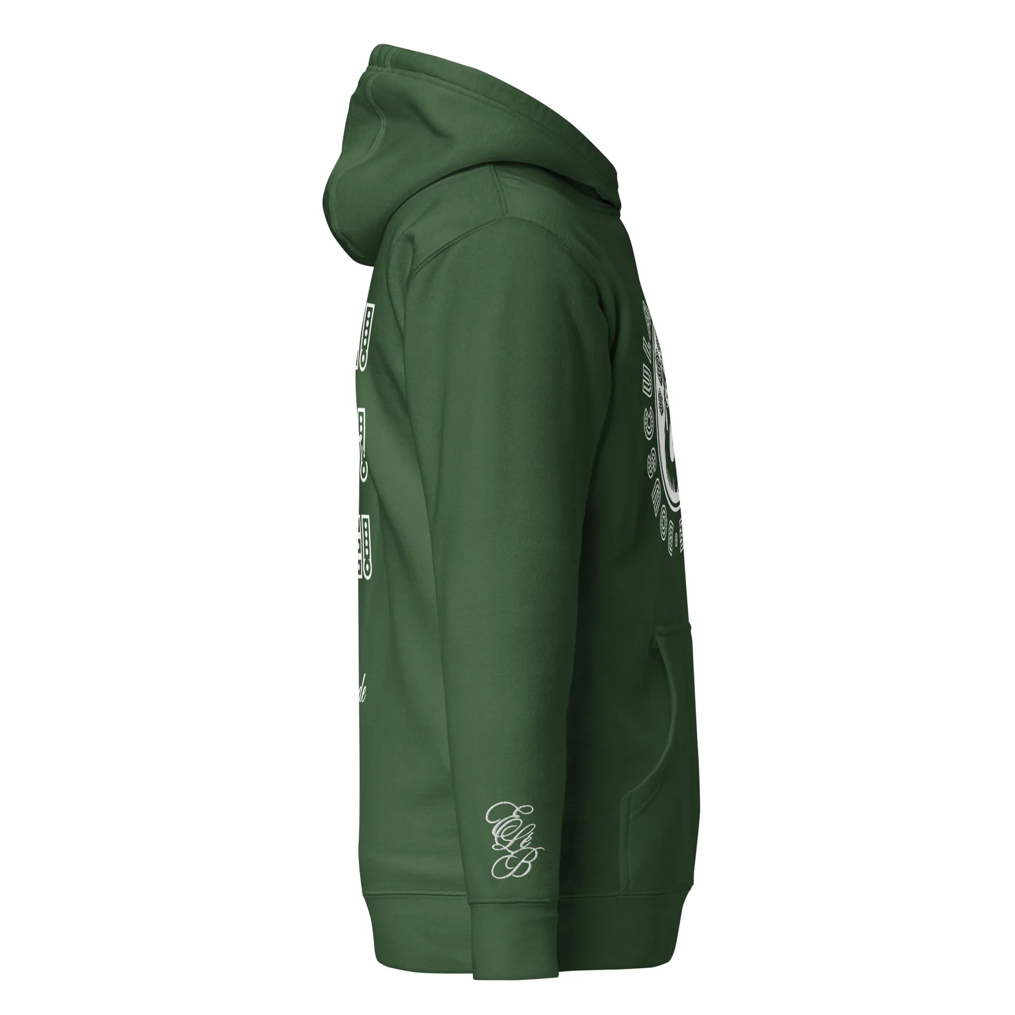 EARLE LE BYRDE "BOUSHULADE" Pull-Over Fleece Hoodie