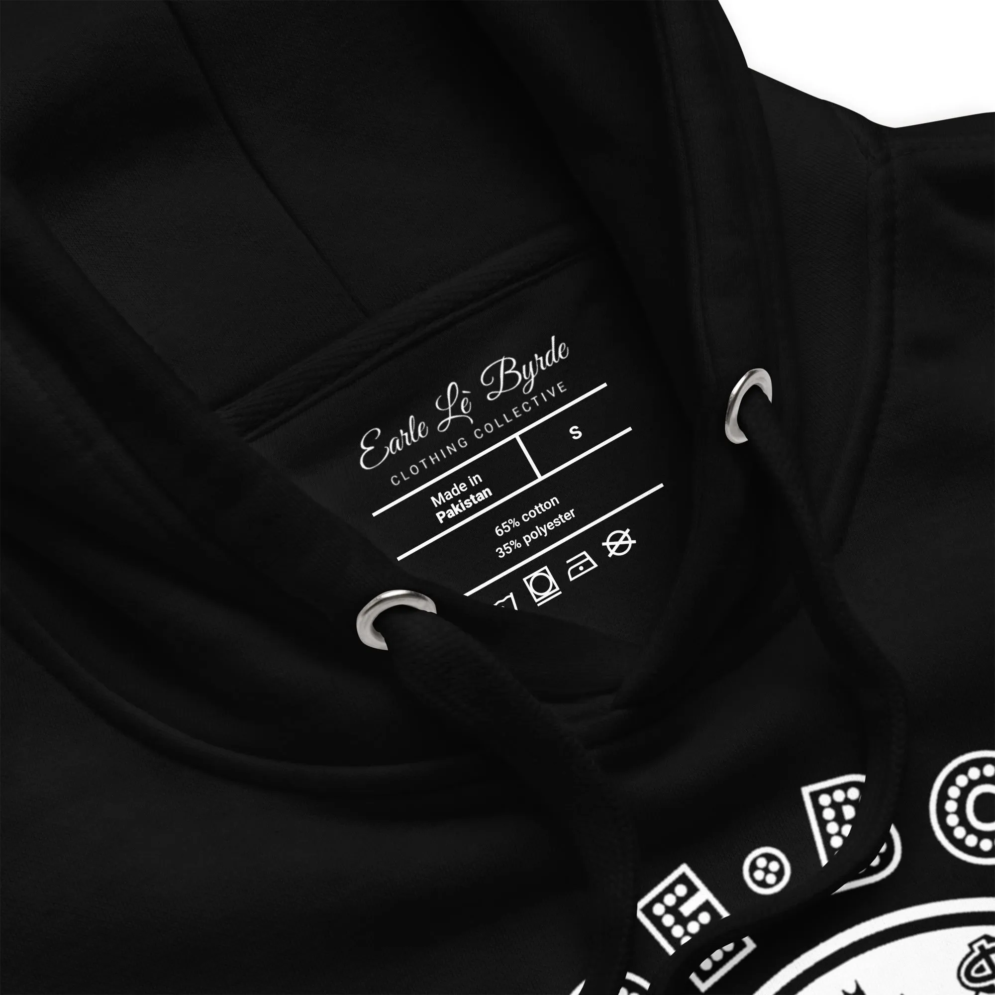 EARLE LE BYRDE "BOUSHULADE" Pull-Over Fleece Hoodie