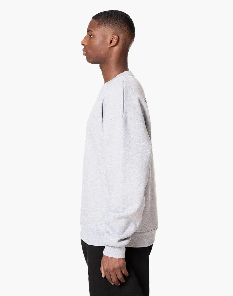 EXCHANGE SWEATER (GREY MELANGE)