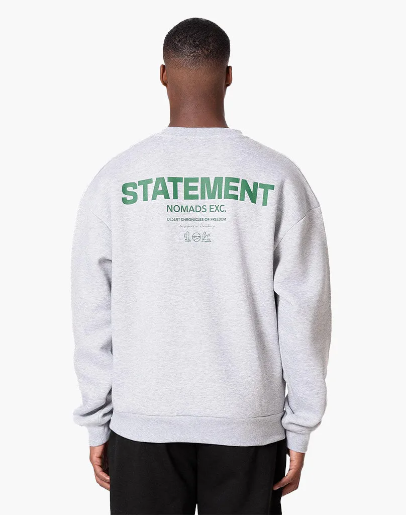 EXCHANGE SWEATER (GREY MELANGE)