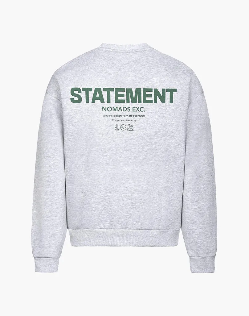 EXCHANGE SWEATER (GREY MELANGE)