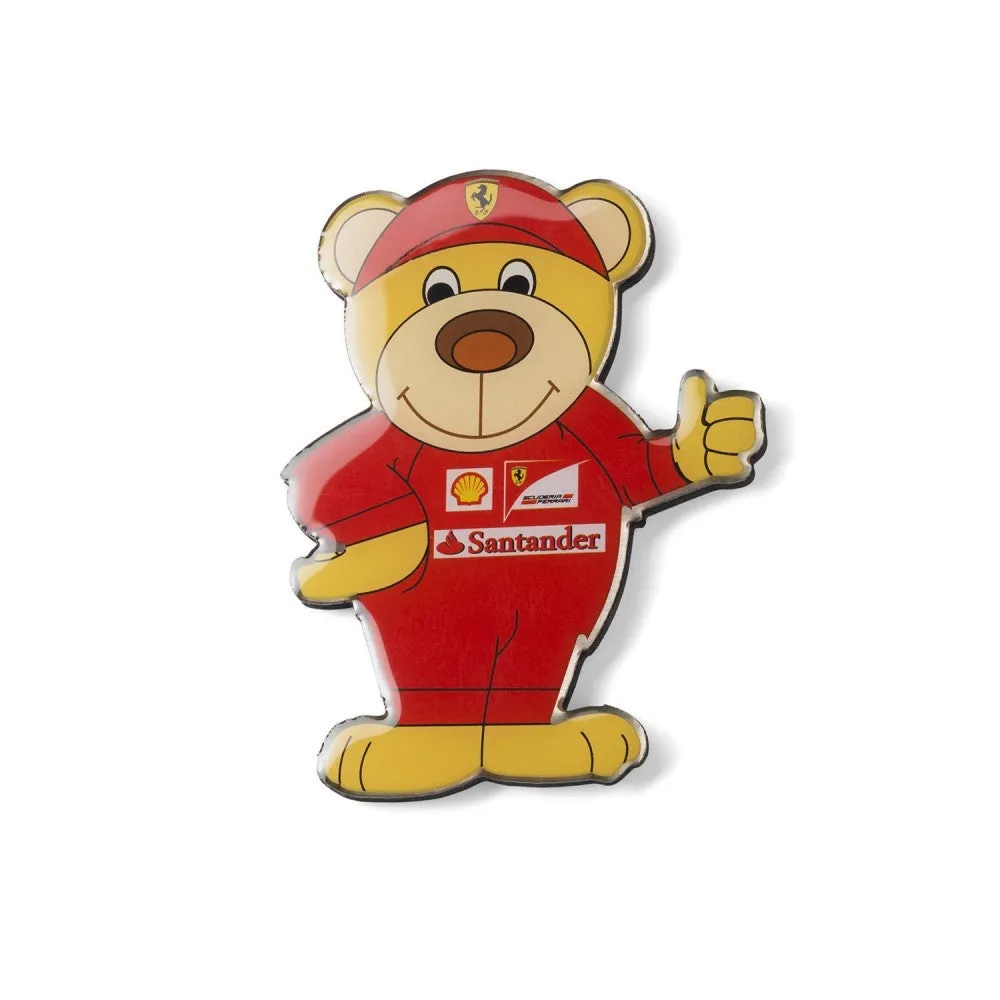 Ferrari Fridge magnet, Teddy Bear, Red, 2016
