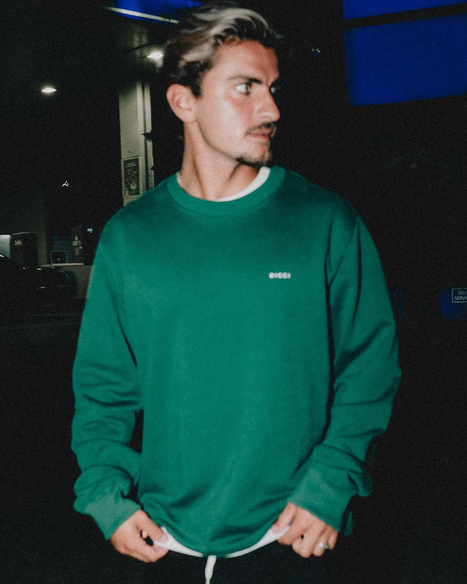 Green Logo Sweatshirt