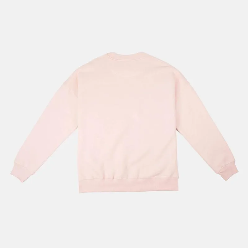 Halo Effect Unisex 'University of Halo' Marshmallow Pink Sweatshirt
