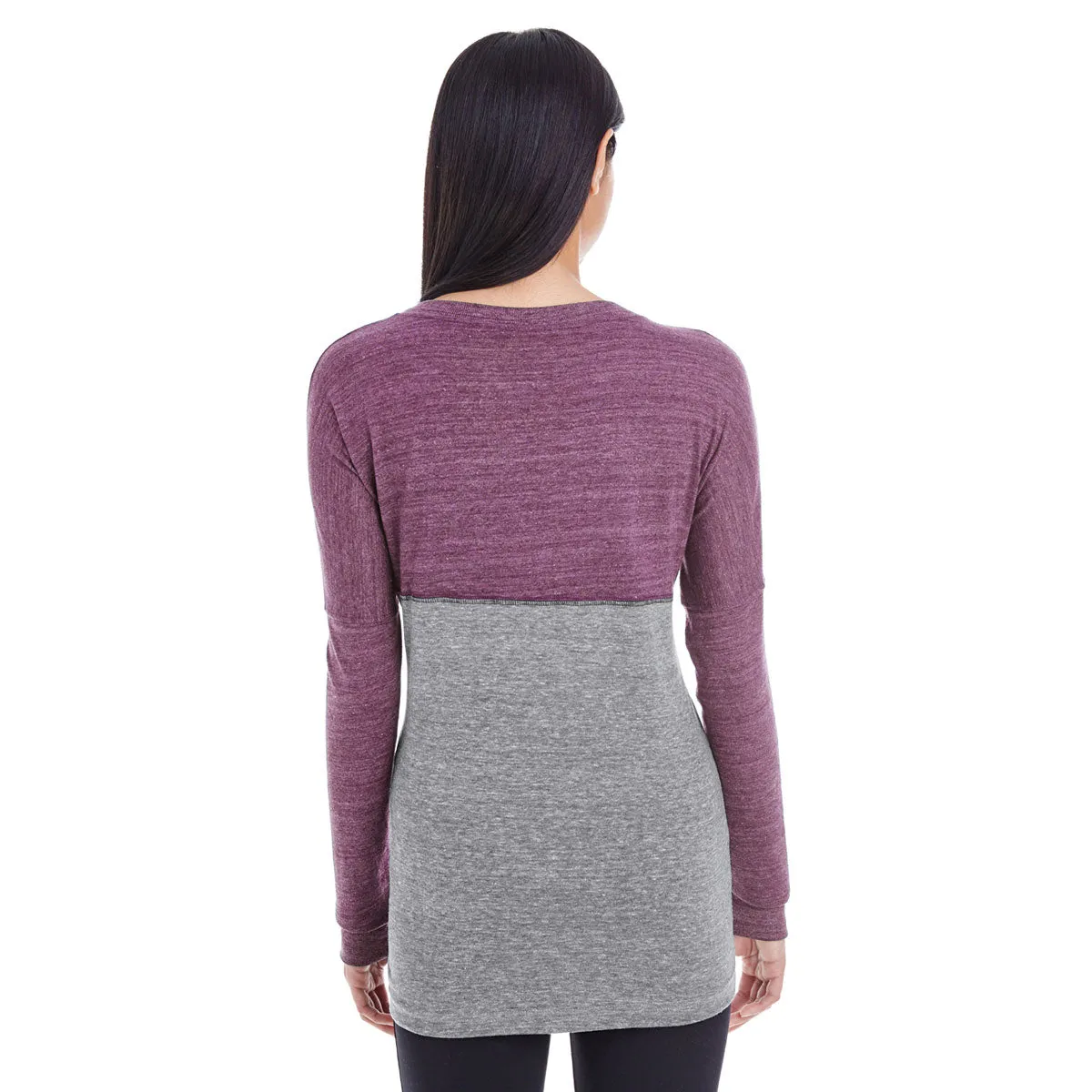 Holloway Women's Vintage Maroon/Vintage Grey Low Key Pullover