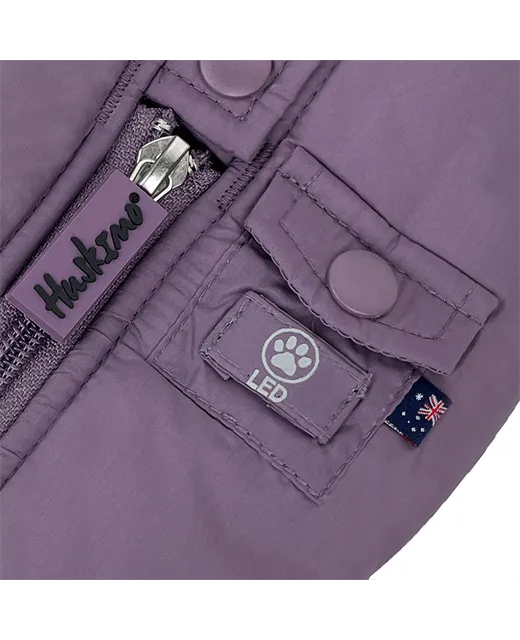 Huskimo Dog Coat Cardrona Grape