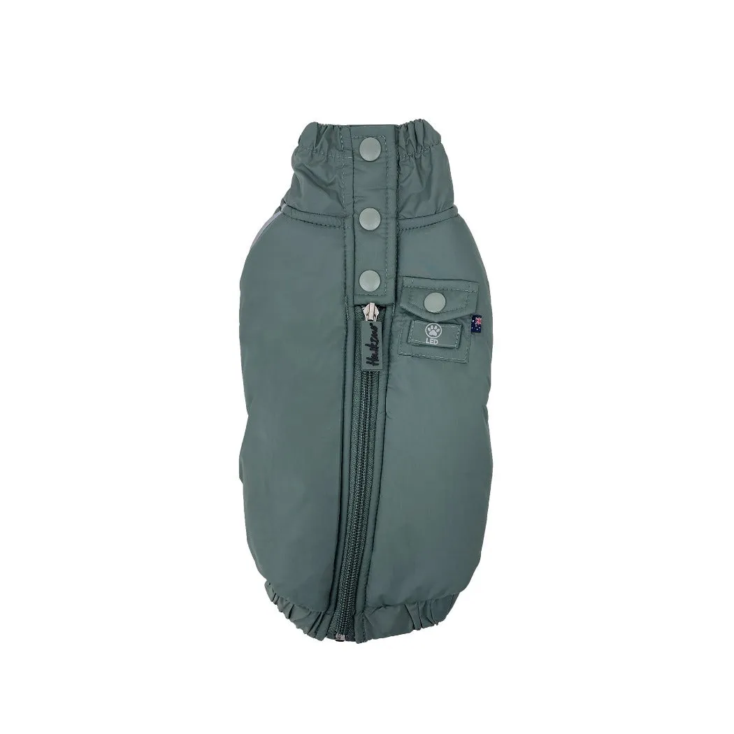 Huskimo Dog Coat Cardrona Moss