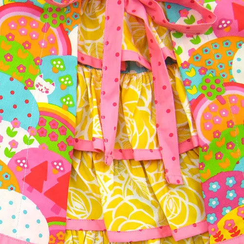 *Jelly the Pug* Corset Tie Back Dress III