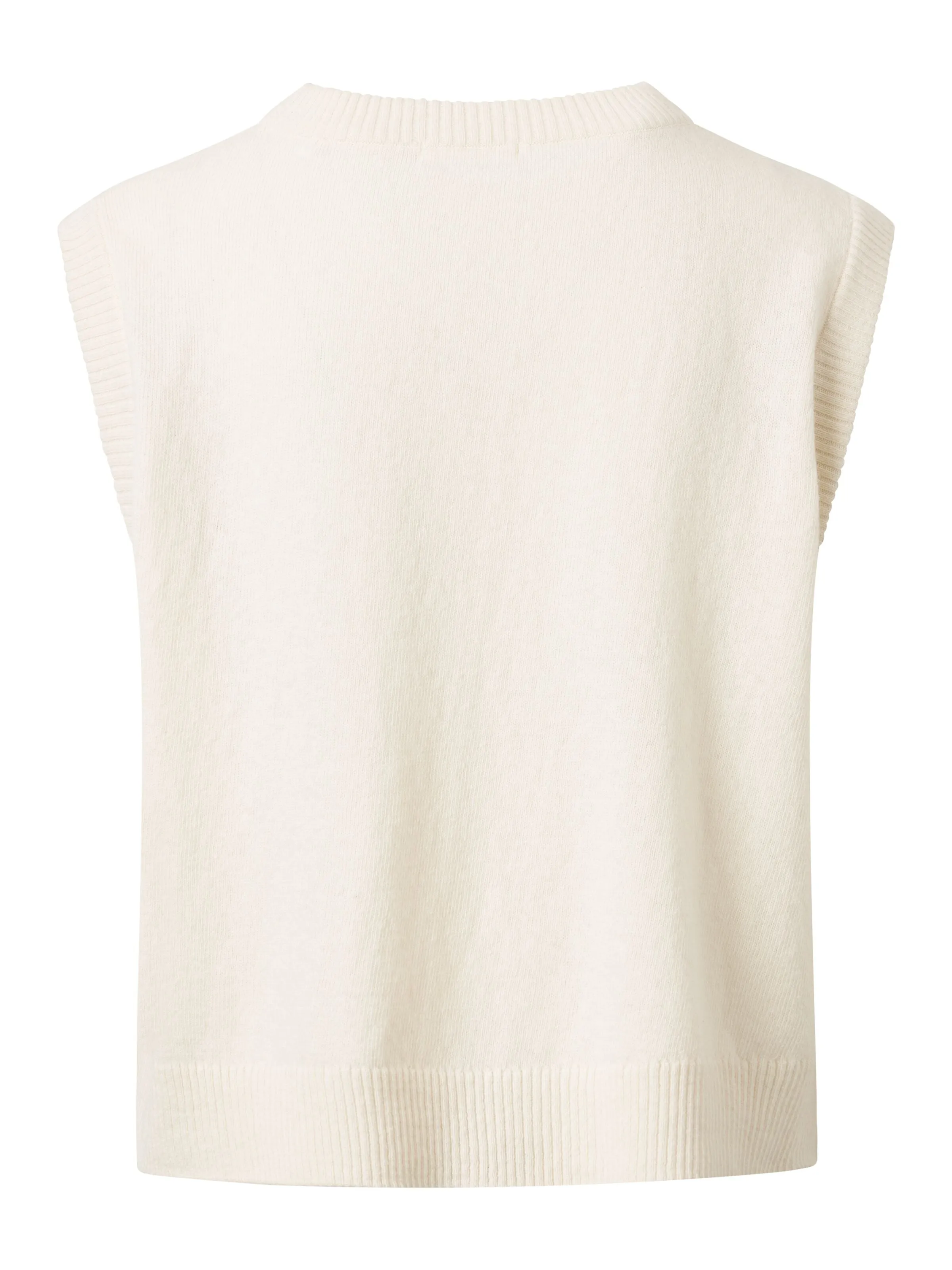 Knowledge Cotton Lambswool vest - RWS