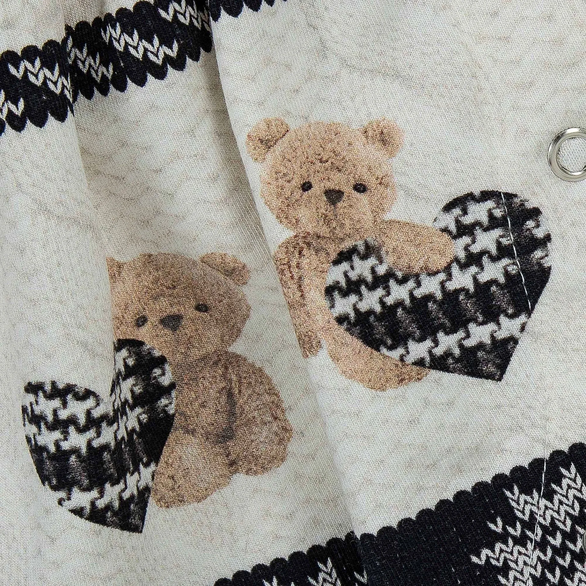 LAPIN HOUSE - Teddy Babygrow - Cream