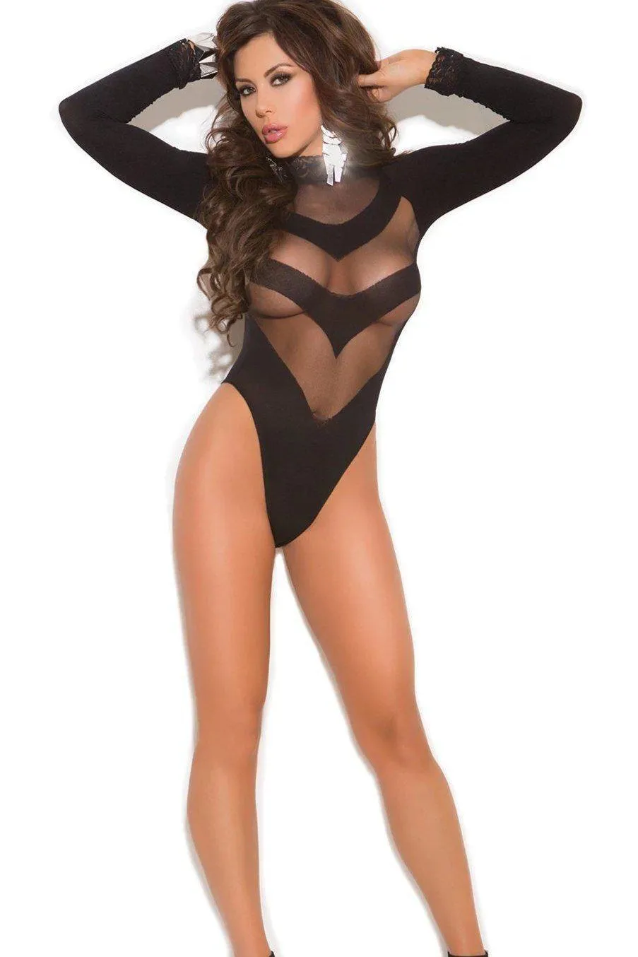 Long Sleeve Burnout Teddy