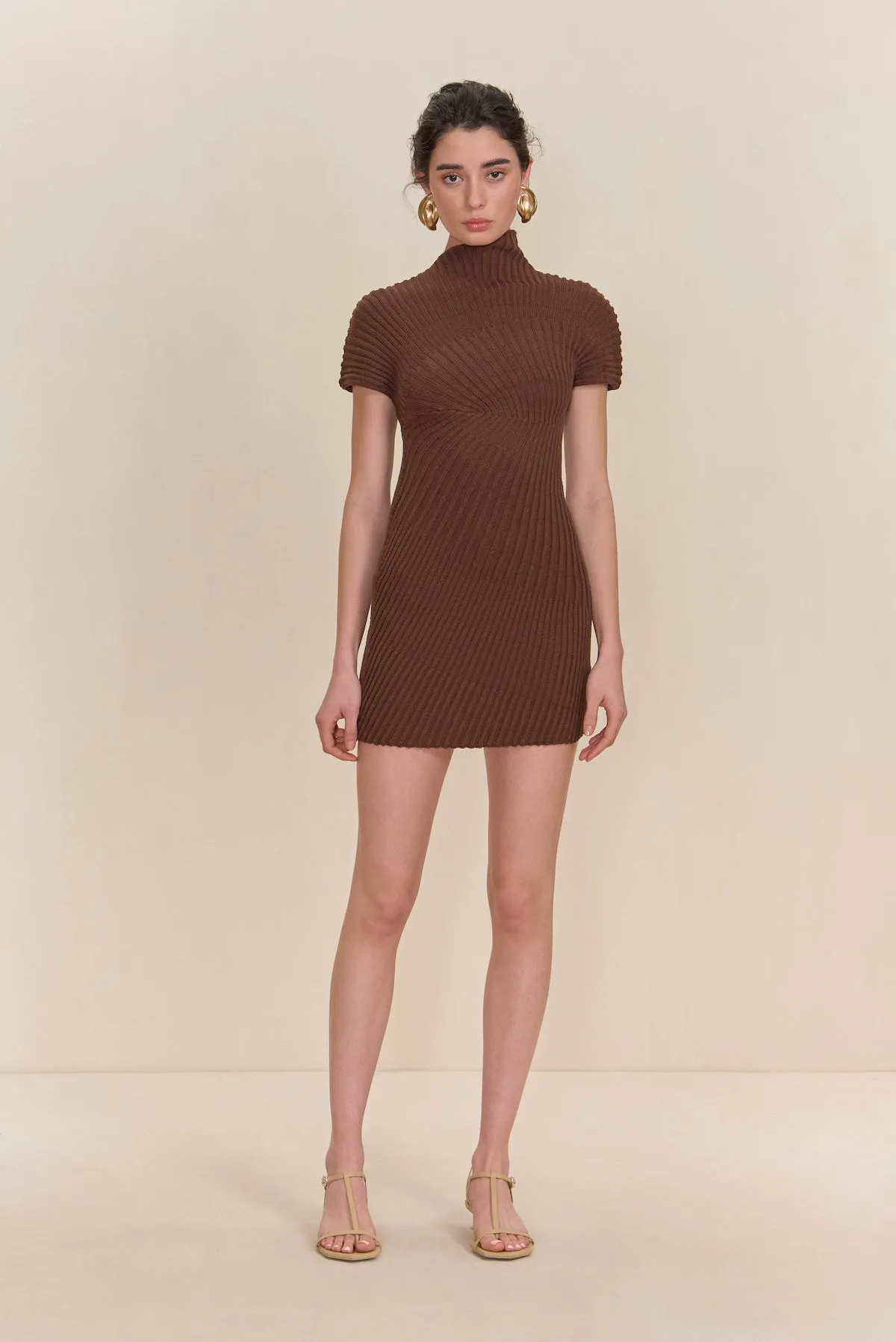 LUKA KNIT DRESS - JAVA