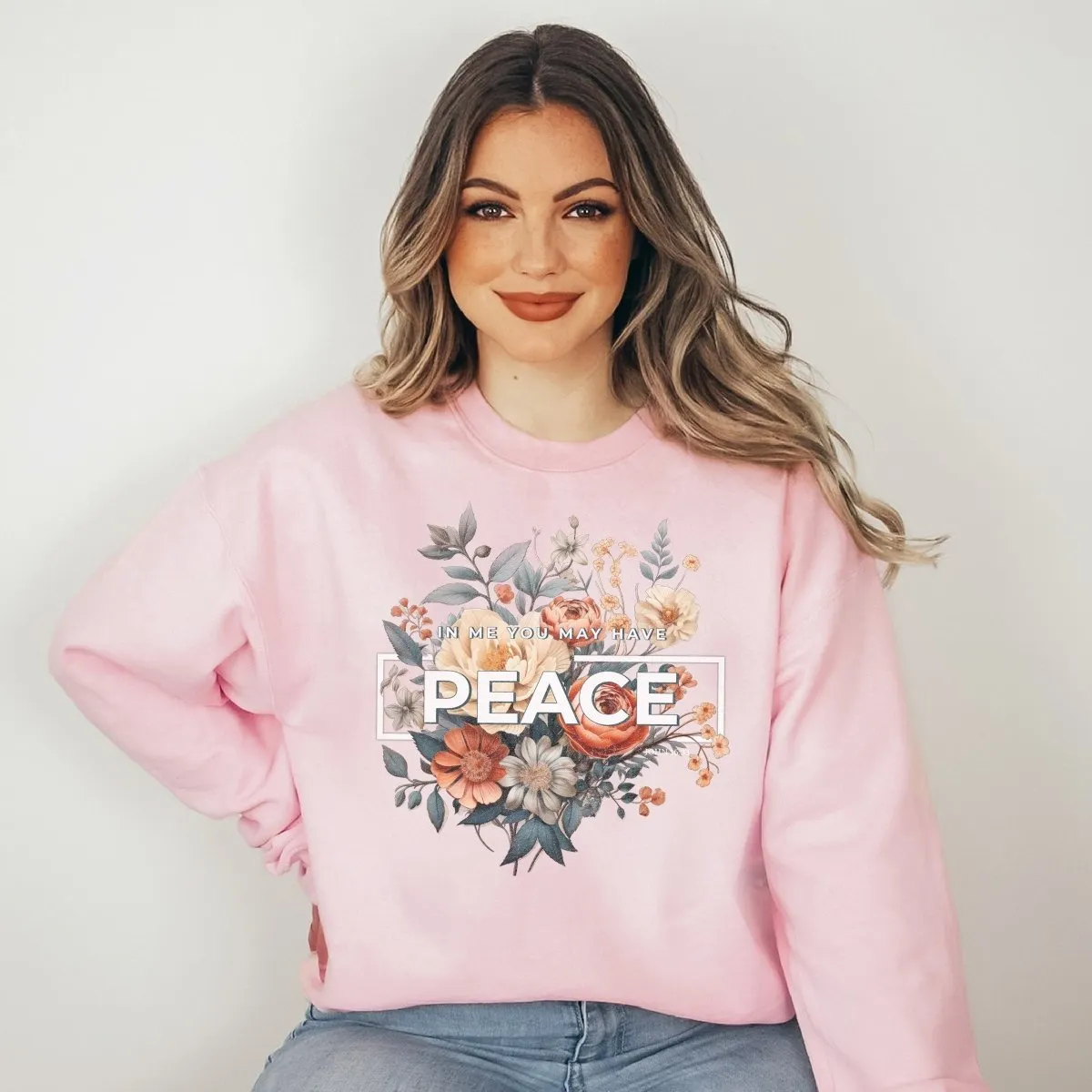 May You Have Peace Crew Sweatshirt