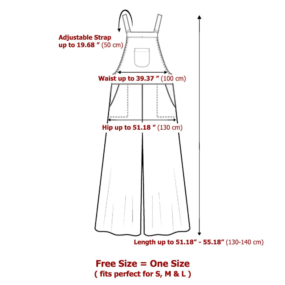 Midnight Black Wide-Leg Patchwork Jumpsuit Overall