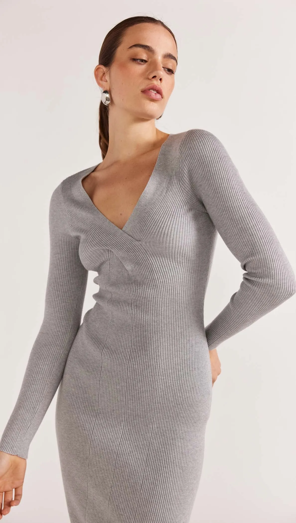 MOLLY KNIT MIDI DRESS